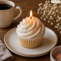 Cupcake Frost Candle — Sweet Whipped Soy Candle