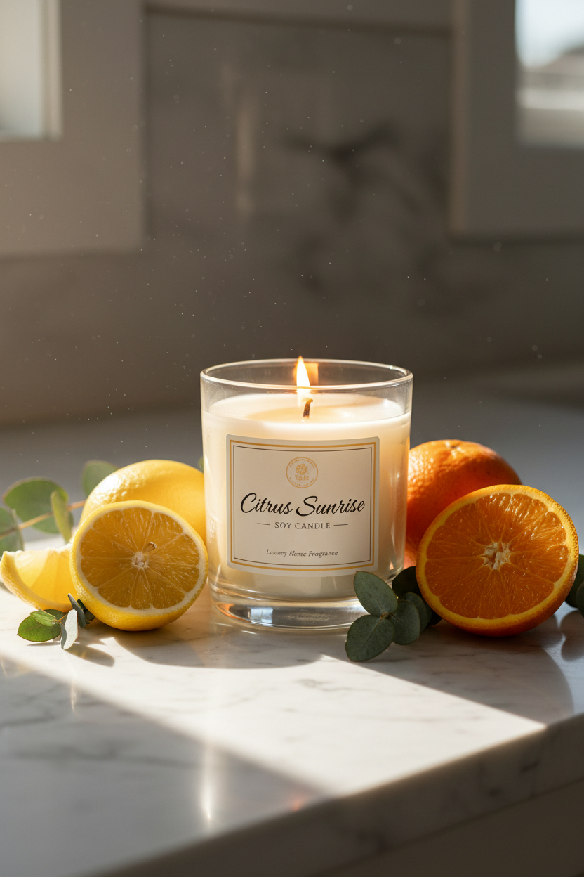 Citrus Sunrise Candle