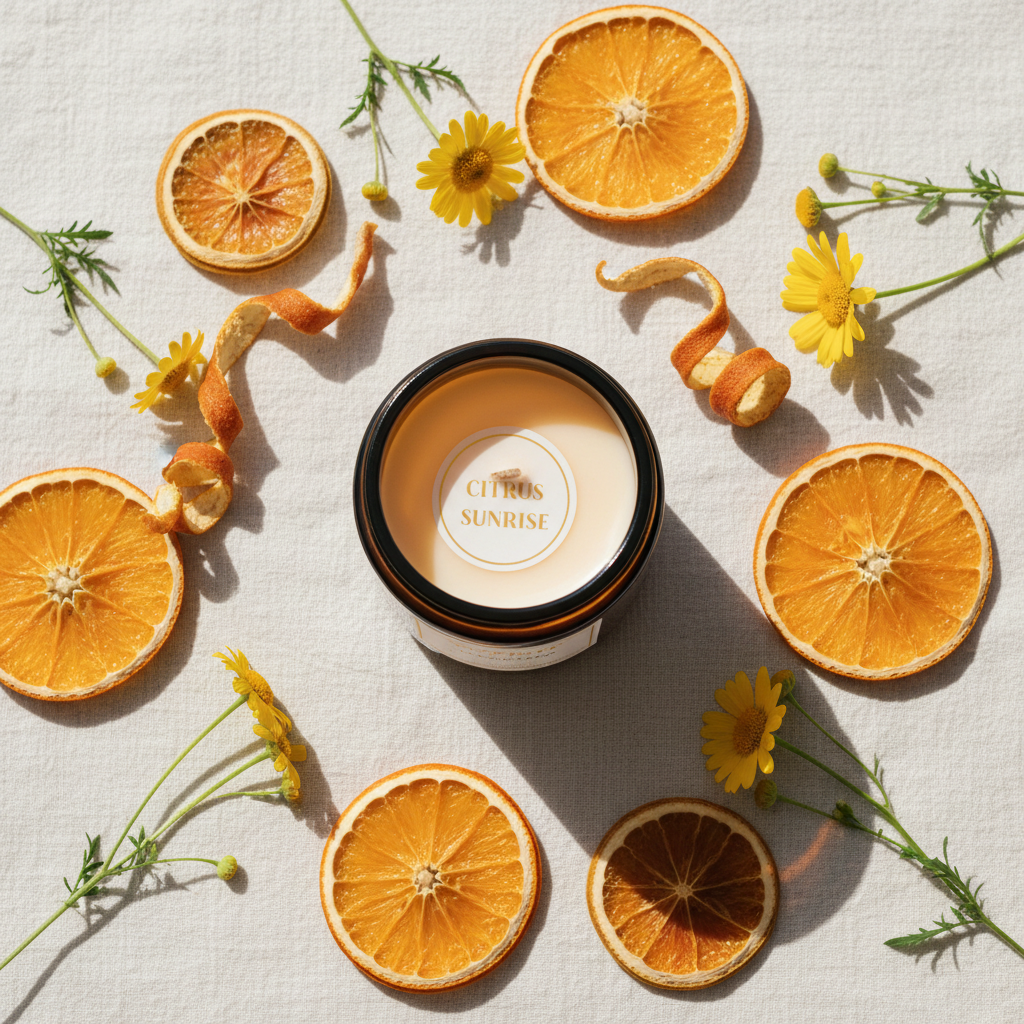 Citrus Sunrise Flat-lay