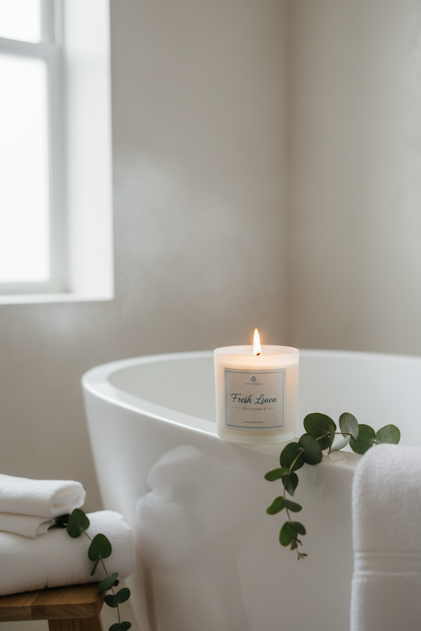 Fresh Linen Bathroom