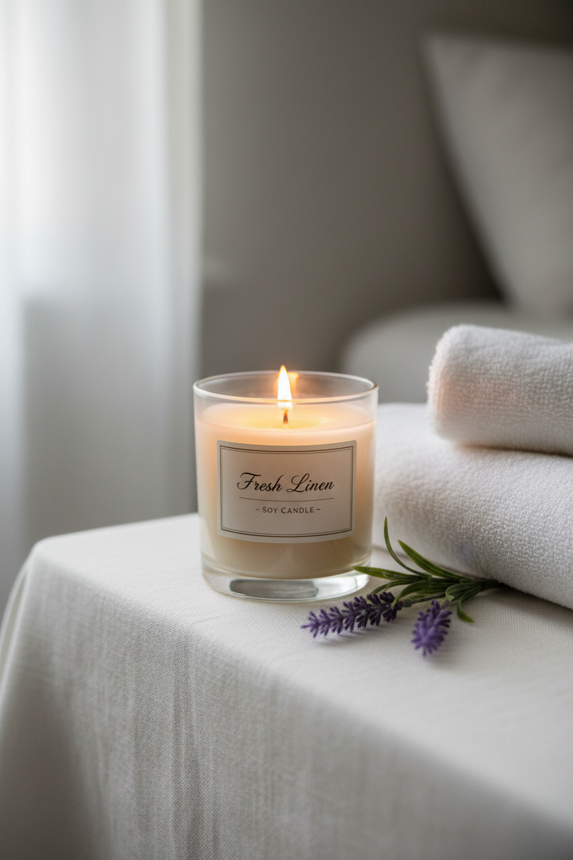 Fresh Linen Candle
