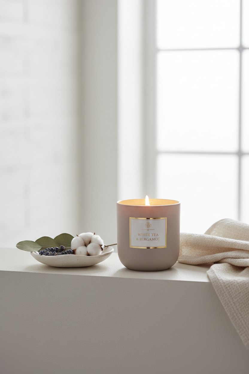 White Tea & Bergamot Candle