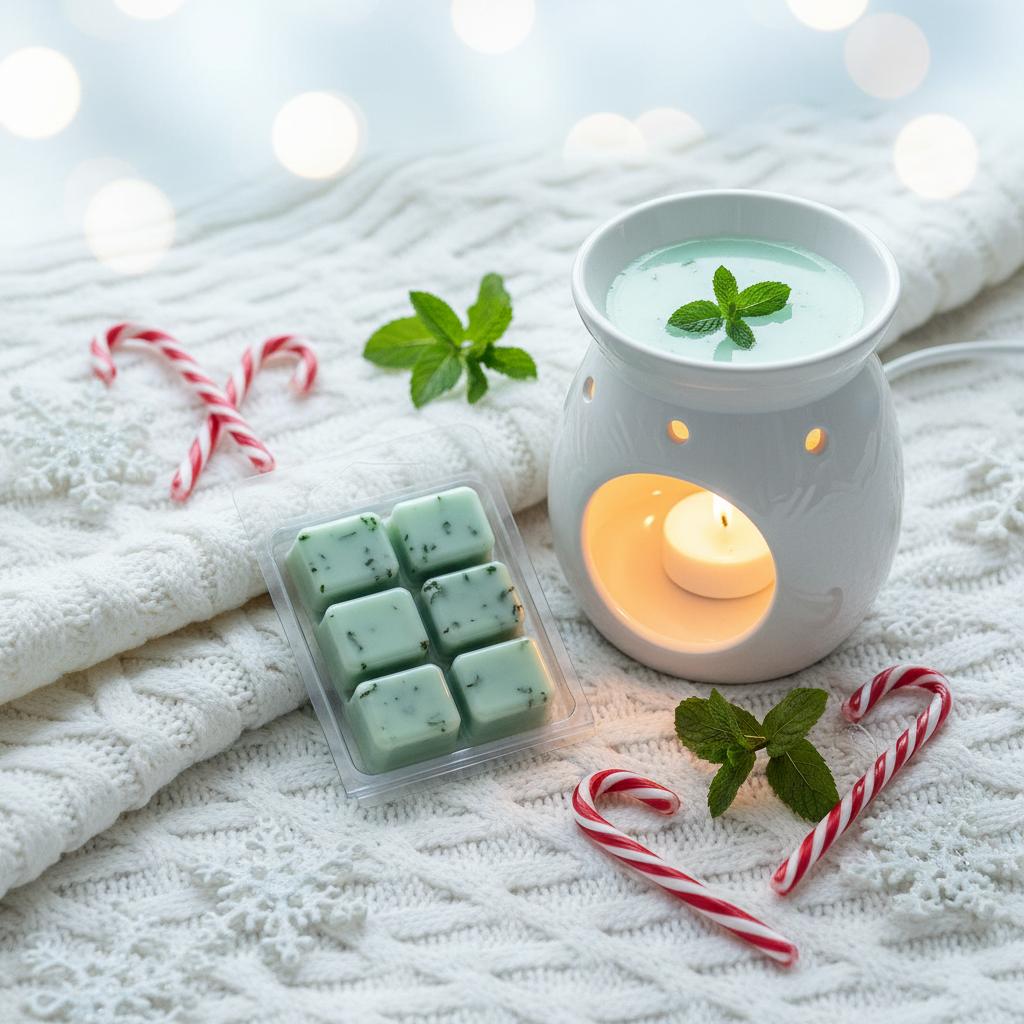 Winter Mint Wax Melt Lifestyle
